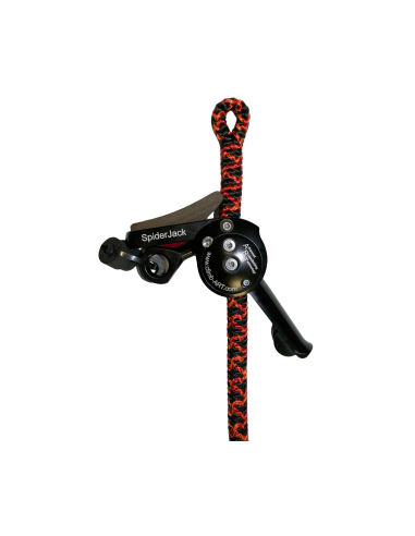 Corde de rappel - ø12,2mm - 1 épissure - BLACK WIDOW - COUSIN®