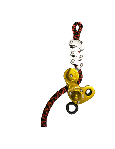 Corde de rappel - ø12,2mm - 1 épissure - BLACK WIDOW - COUSIN®
