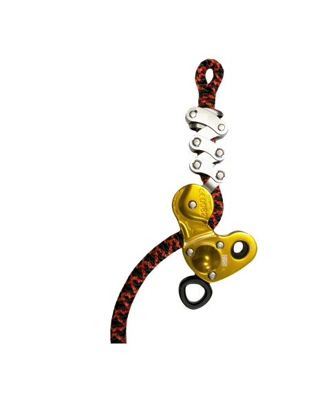 Corde de rappel - ø12,2mm - 2 épissures - BLACK WIDOW - COUSIN®