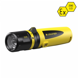 Lampe torche EX7R EX-ZONE 1/21 ATEX rechargeable 220lm - Led Lenser
