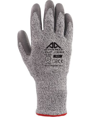 Gant anticoupure  (Jauge: 13) 4X43D enduit PU - ACTIVE CUT - ACTIVE GEAR®