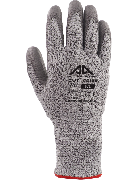 Gant anticoupure  (Jauge: 13) 4X43D enduit PU - ACTIVE CUT - ACTIVE GEAR®