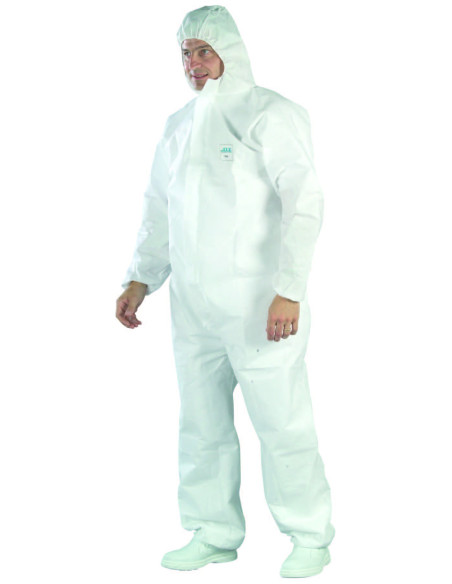 Combinaison jetable avec capuche 65g/m², type 5 et 6 - COVERGUARD®
