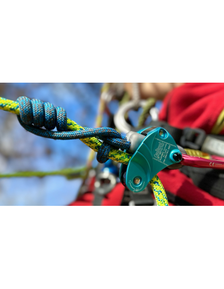 Longe de maintien au travail réglable (prusik, poulie, mousqueton et snapo) - FLEXBEE 2024 - COURANT®