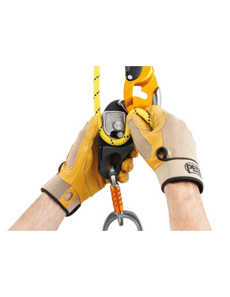 Descendeur auto-freinant compact - RIG - PETZL®