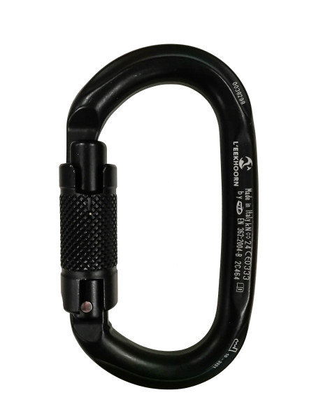 Mousqueton alu oval triple action - TRINUTS - L'ÉQUIPEUR® by CLIMBING TECHNOLOGY®