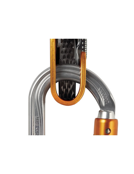 Mousqueton alu oval triple action - OK TRIACT - PETZL®