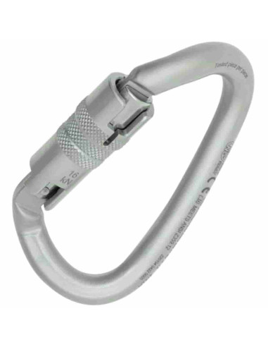 Mousqueton acier double action vrillé - OVALONE DNA - KONG®