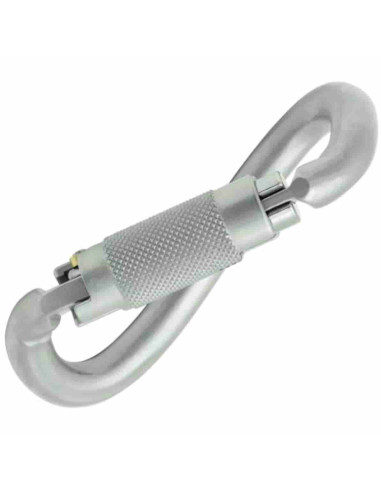 Mousqueton acier triple action vrillé - OVALONE...