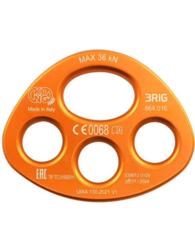 Multiplicateur d’amarrages alu - 3RIG - KONG®