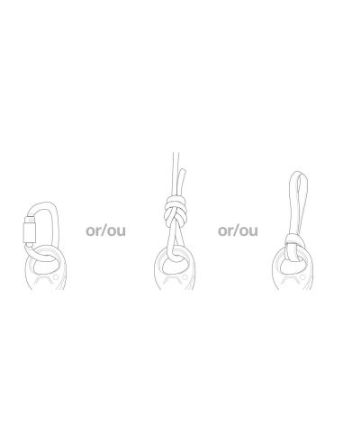 Poulie simple SPIN S1 haut rendement avec émerillon - SPIN S1 - PETZL®