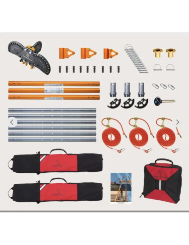 Kit tripode ultra polyvalent et modulable -...