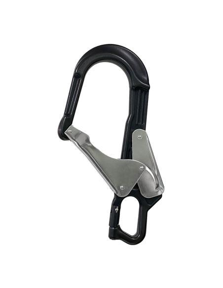 Mousqueton alu MGO avec point de connexion ouvrable - HUKA 1 - KRATOS SAFETY®