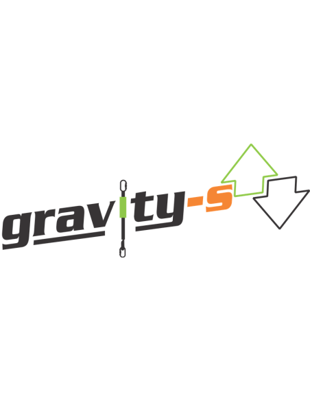 Longe fourche avec absorbeur d'énergie et anneaux intermédiaires d'accrochage, lg. 2 m - GRAVITY-S - KRATOS SAFETY®