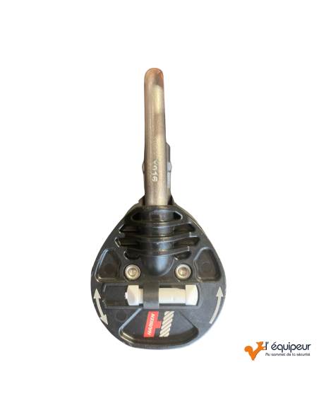 Poulie-mousqueton avec réa à facettes anti retour débrayable - SNATCHET 65 RACHET - HARKEN®