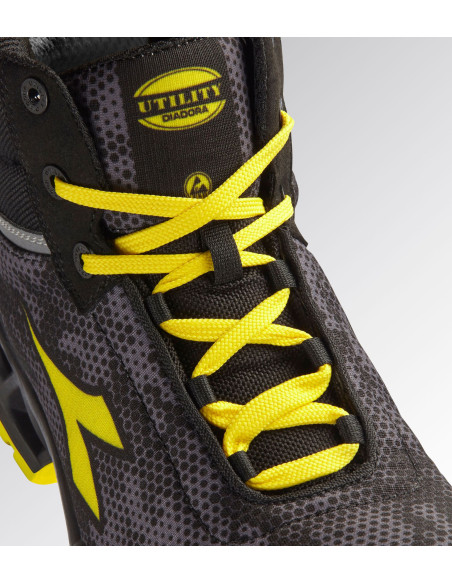 Chaussures de sécurité en tissu - MID - S3S FO SR SC ESD - SHARK STABLE IMPACT - DIADORA®