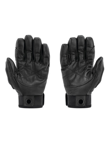 Gants en cuir respirants mousquetonables -...