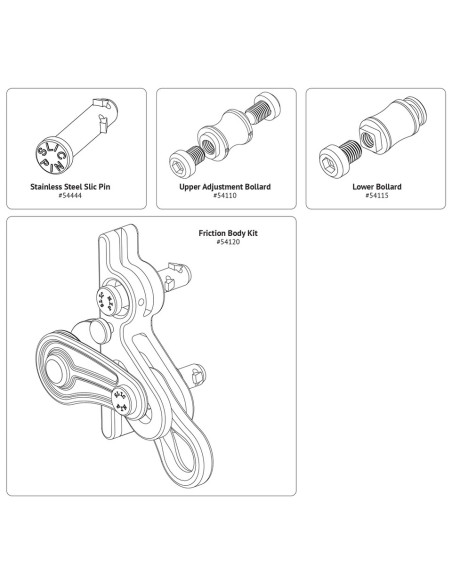 Pièce de rechange Aluminum Quick Pin - ROPE RUNNER PRO - NOTCH®
