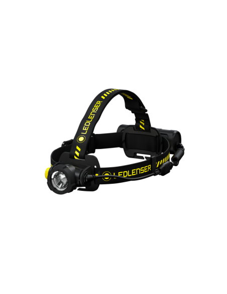 Lampe frontale - rechargeable - 600 lumen (Boost 1000 lumen) - IP67 - focus - lumière naturelle - H7R Work - LEDLENSER®
