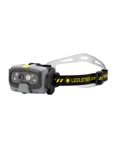 Lampe frontale intelligente - rechargeable - 900 lumen (Boost 1600 lumen) - IP68 - faisceau adaptif - HF8R Work - LEDLENSER®
