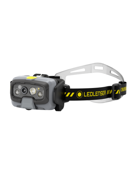 Lampe frontale intelligente - rechargeable - 900 lumen (Boost 1600 lumen) - IP68 - faisceau adaptif - HF8R Work - LEDLENSER®
