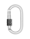 Mousqueton acier ovale à vis - TYPE KEYLOCK - KRATOS SAFETY®