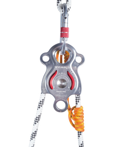 Poulie simple à flasques mobiles Prusik avec...