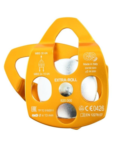 Poulie simple à flasque mobile - EXTRA ROLL -...