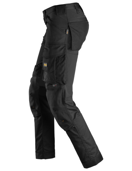Pantalon avec poches genouillères, stretch, léger coupe slim - ALLROUNDWORK - SNICKERS WORKWEAR®