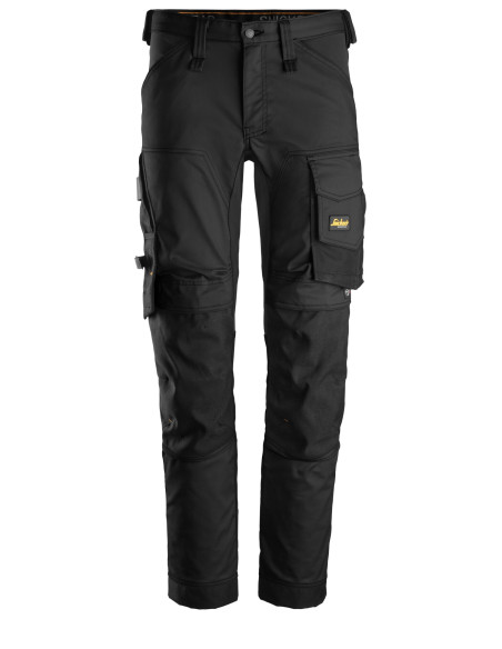 Pantalon avec poches genouillères, stretch, léger coupe slim - ALLROUNDWORK - SNICKERS WORKWEAR®