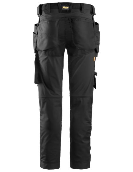 Pantalon en tissu extensible avec poches holster - ALLROUNDWORK - SNICKERS WORKWEAR® Pantalon en tissu extensible avec poches holster - ALLROUNDWORK - SNICKERS WORKWEAR®