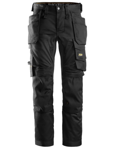 Pantalon en tissu extensible avec poches holster - ALLROUNDWORK - SNICKERS WORKWEAR® Pantalon en tissu extensible avec poches holster - ALLROUNDWORK - SNICKERS WORKWEAR®