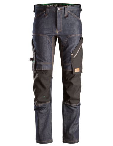 Pantalon de travail en denim - FLEXIWORK - SNICKERS WORKWEAR®