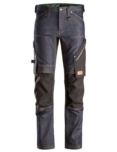 Pantalon de travail en denim - FLEXIWORK - SNICKERS WORKWEAR®