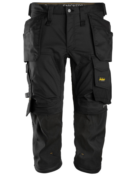 Pantacourt en stretch avec poches holster - Entrejambe standard - ALLROUNDWORK - SNICKERS WORKWEAR®
