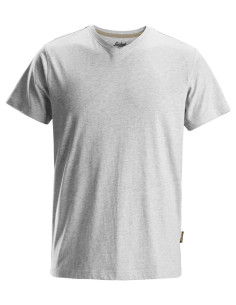 T-shirt à col en V -...