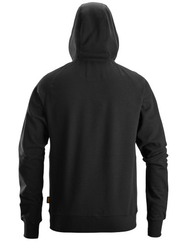 Sweat-shirt à capuche avec logo et fermeture à...