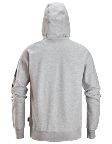 Sweat-shirt à capuche avec logo et fermeture à...