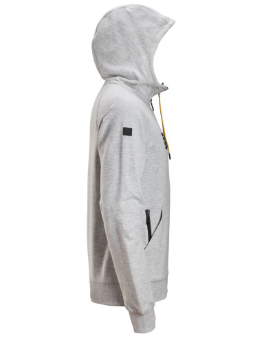 Sweat-shirt à capuche avec logo et fermeture à...