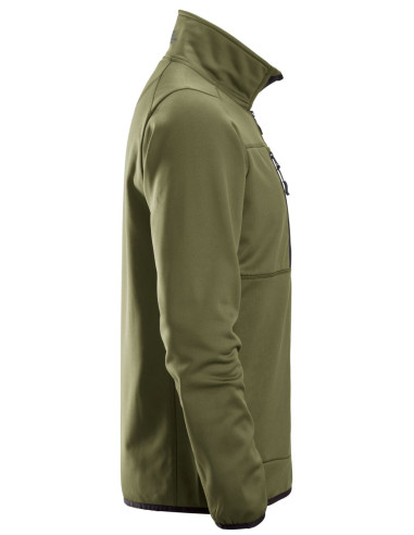 Veste polaire lisse col montant - Taille...