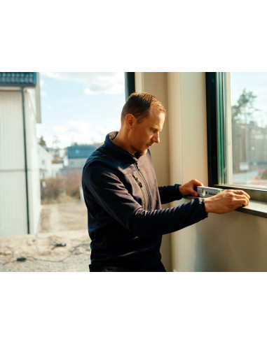 Veste polaire lisse col montant - Taille...