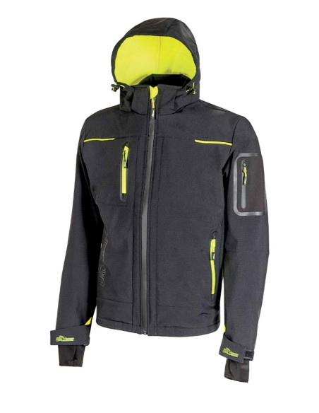 Veste en softshell avec membrane U-Tex - SPACE - U POWER®