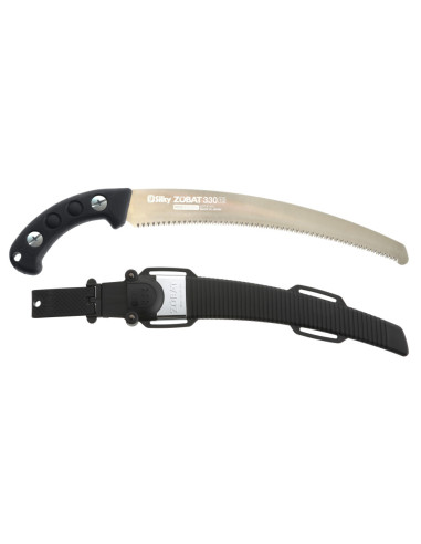 Scie à lame courbe + étui - Denture fine (10) -...