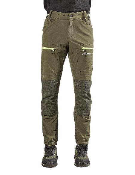 Pantalon de travail stretch en tissu - HORIZON - U POWER®