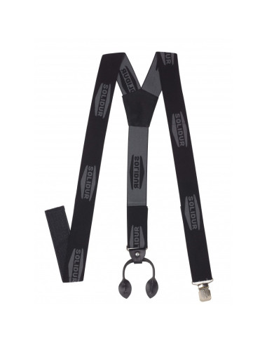 Bretelles à boutons/pinces/velcro  - SOLIDUR®