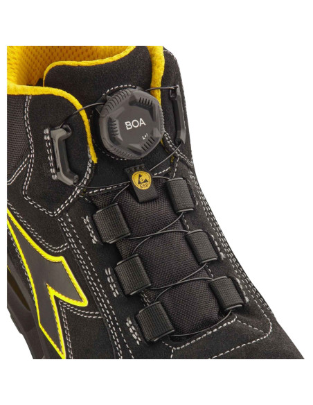 Chaussures de sécurité - MID - S3S FO SR SC ESD - RUN NET AIRBOX MASTER BOA - DIADORA®
