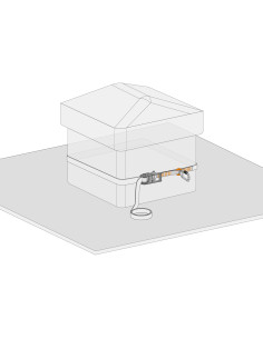 Sangle d'ancrage réglable - LAN'O - NEOFEU® 2