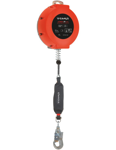 Antichute à rappel automatique snaphook acier -...