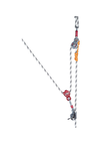 Poulie ultra-compacte avec flasques fixes -...