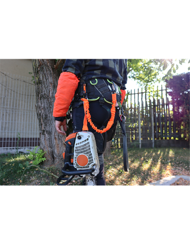 Longe élastique pour connexion d'outils lourds...